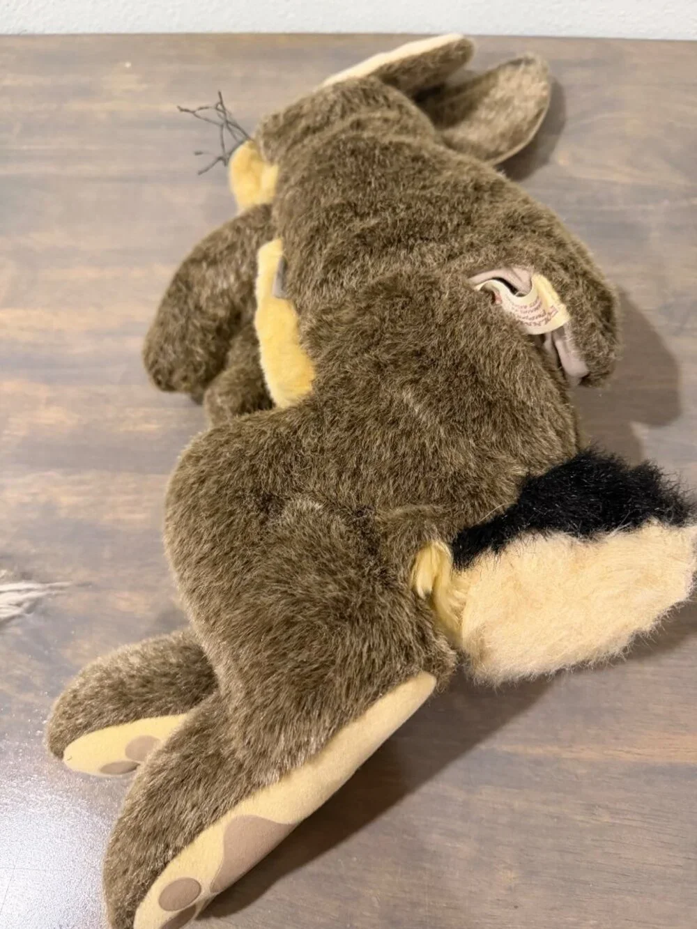 Lot 4 Folkmanis Plush Hand Puppets Fox, Rabbit, Porcupine, Dragon